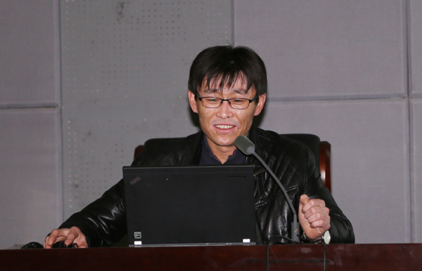 白占涛博士作报告