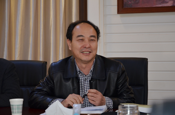 任庆大部长就考察的目的进行说明