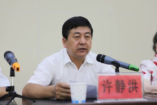 米兰副校长许静洪教授致辞